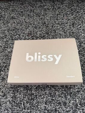 Blissy White Pillowcase